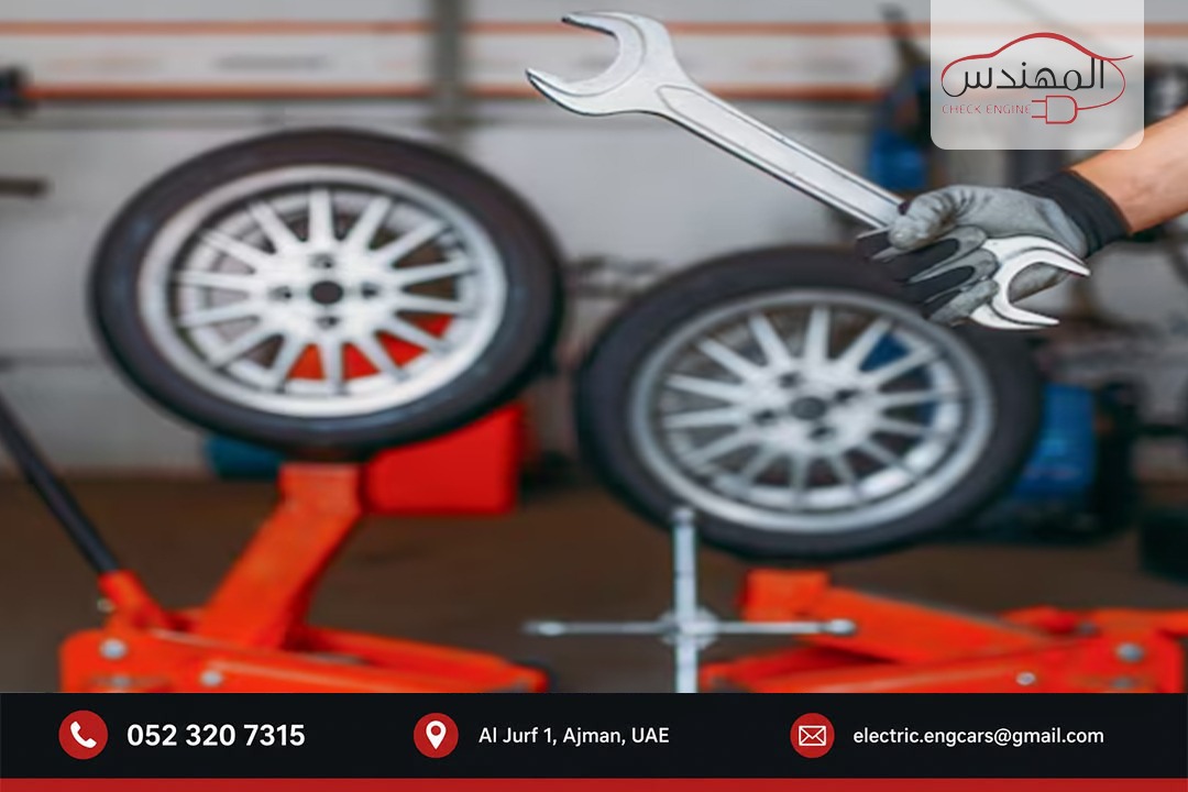 تغيير إطارات السيارات في عجمان